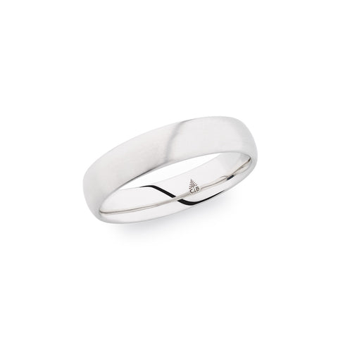 Christian Bauer White Gold Wedding Band 270600