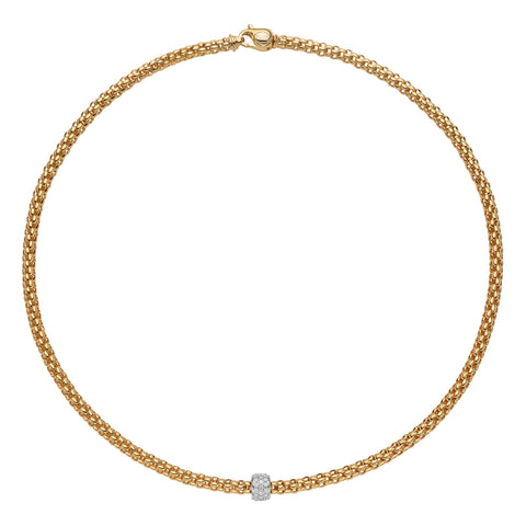 Fope SOLO Diamond Necklace (0.43cm)