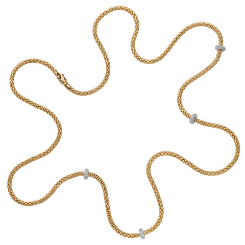 Fope .72 CTW Diamond Necklace -80cm