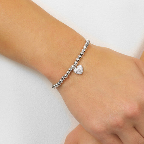 Heart Bolo Bracelet