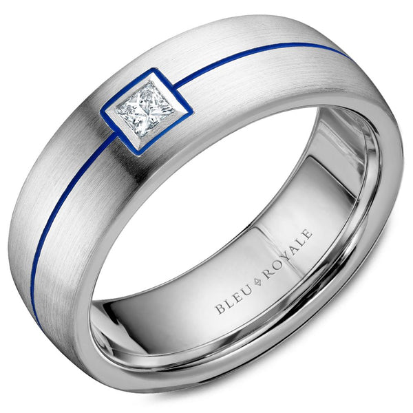 Bleu Royale Mens Band RYL-027WD75