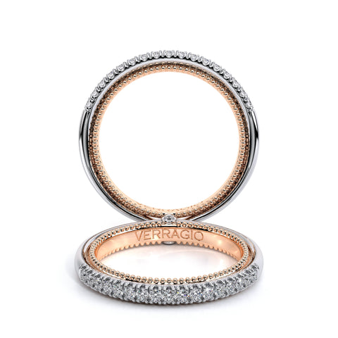 Verragio COUTURE 0420W 18k Two Tone Women's Band
