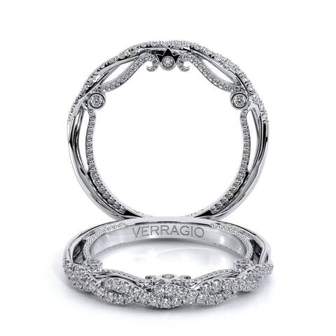 Verragio INSIGNIA 7074W Platinum Round Women's Band