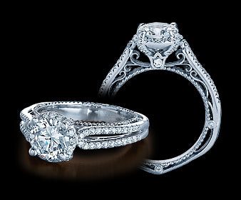 Verragio Venetian Round Diamond Engagement Ring Setting  (0.30 CTW)