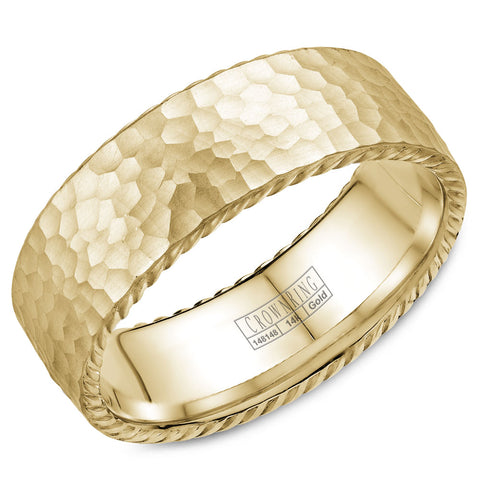CrownRing Comfort Fit Wedding Band WB-004R8Y